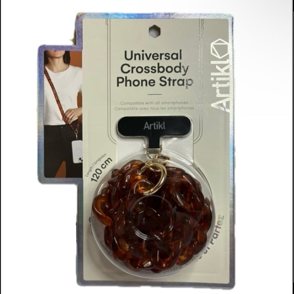 Brown Swirled Phone Cover with Grip